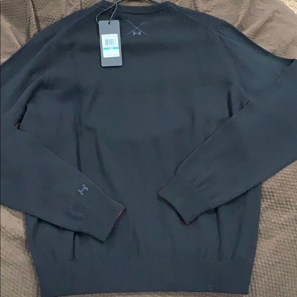 Men’s Large Under Armour Cashmere/Silk Sweater NWT - Picture 3 of 7